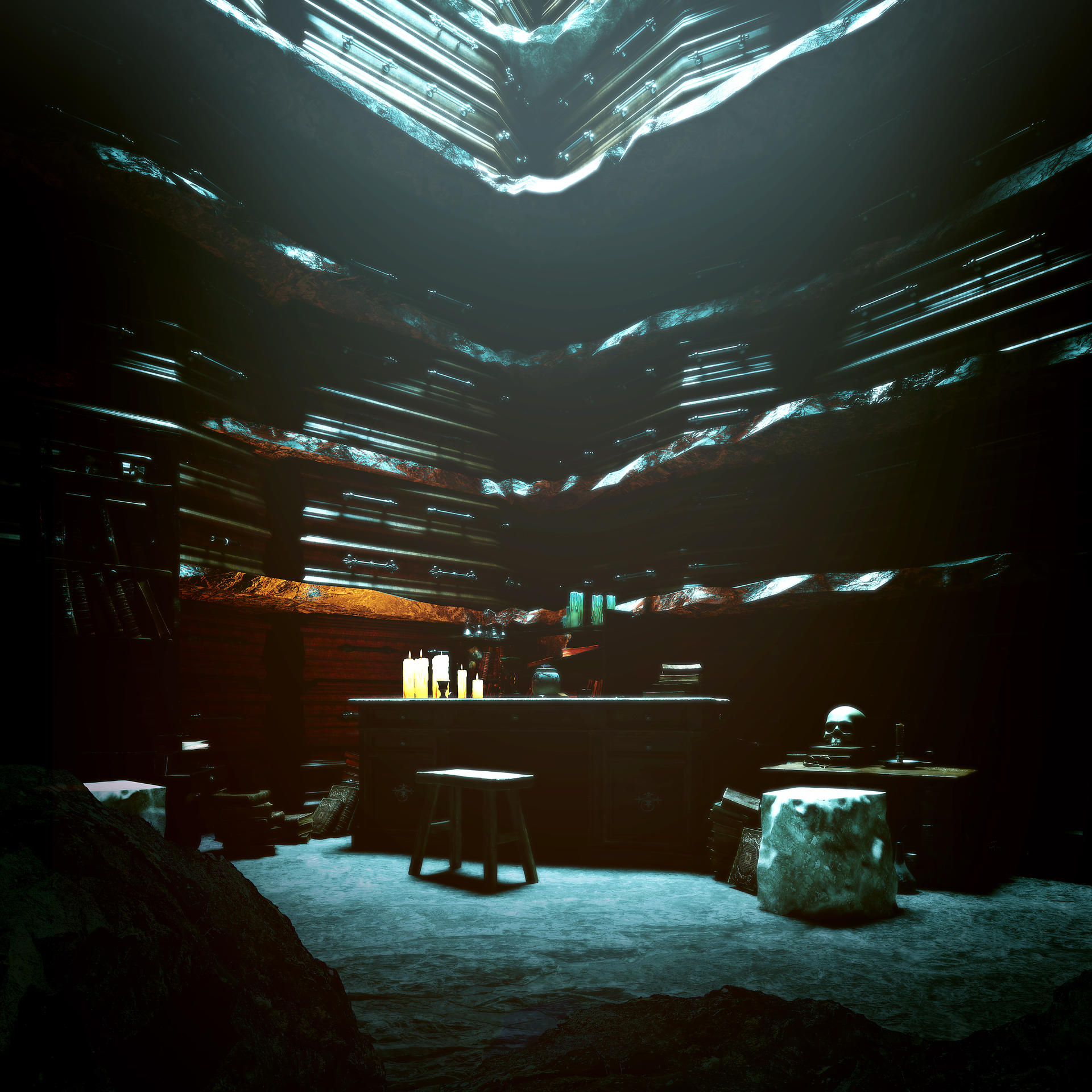 Crypt — fine-art print by Pneuma