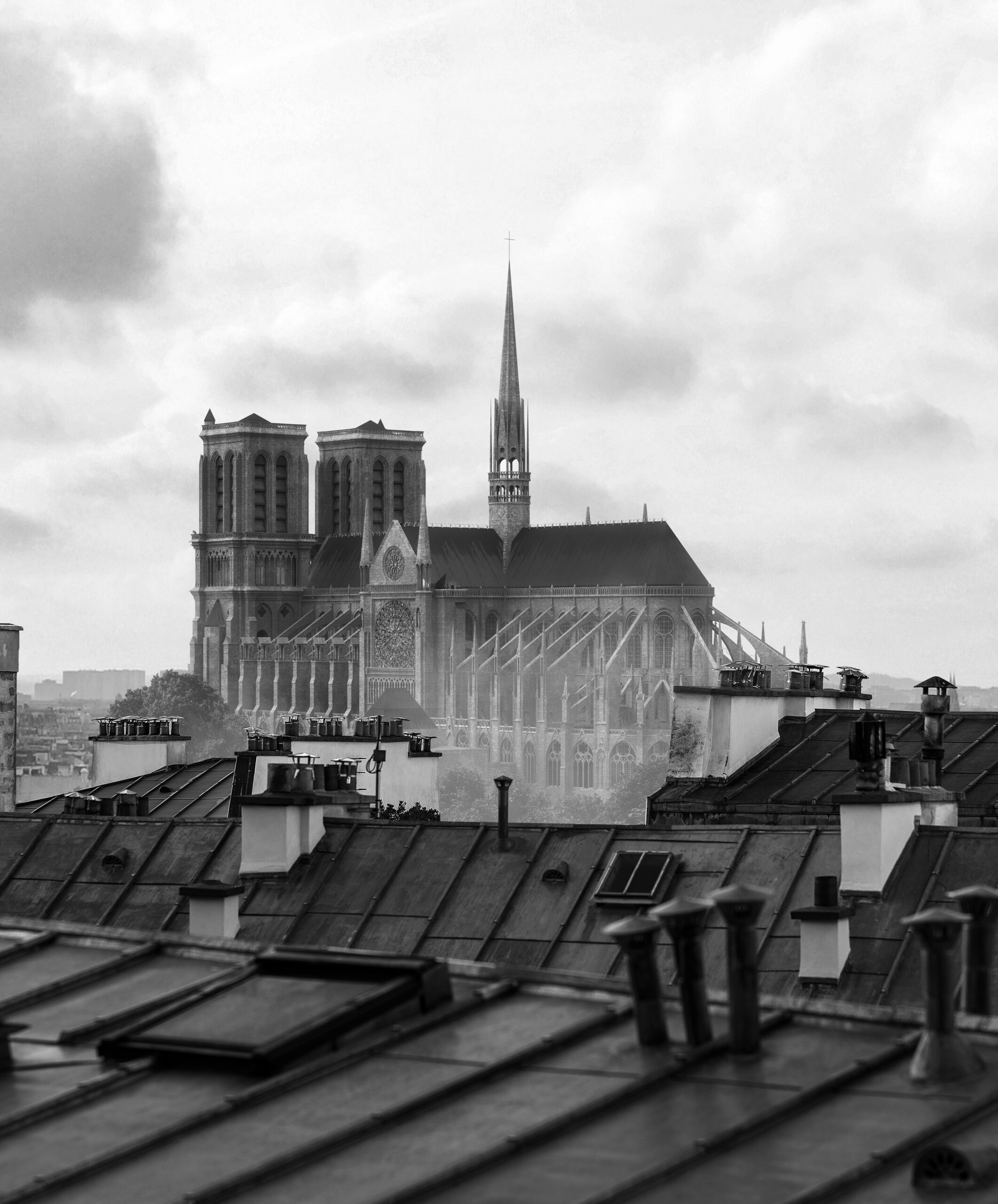 Notre Dame — fine-art print by Pneuma