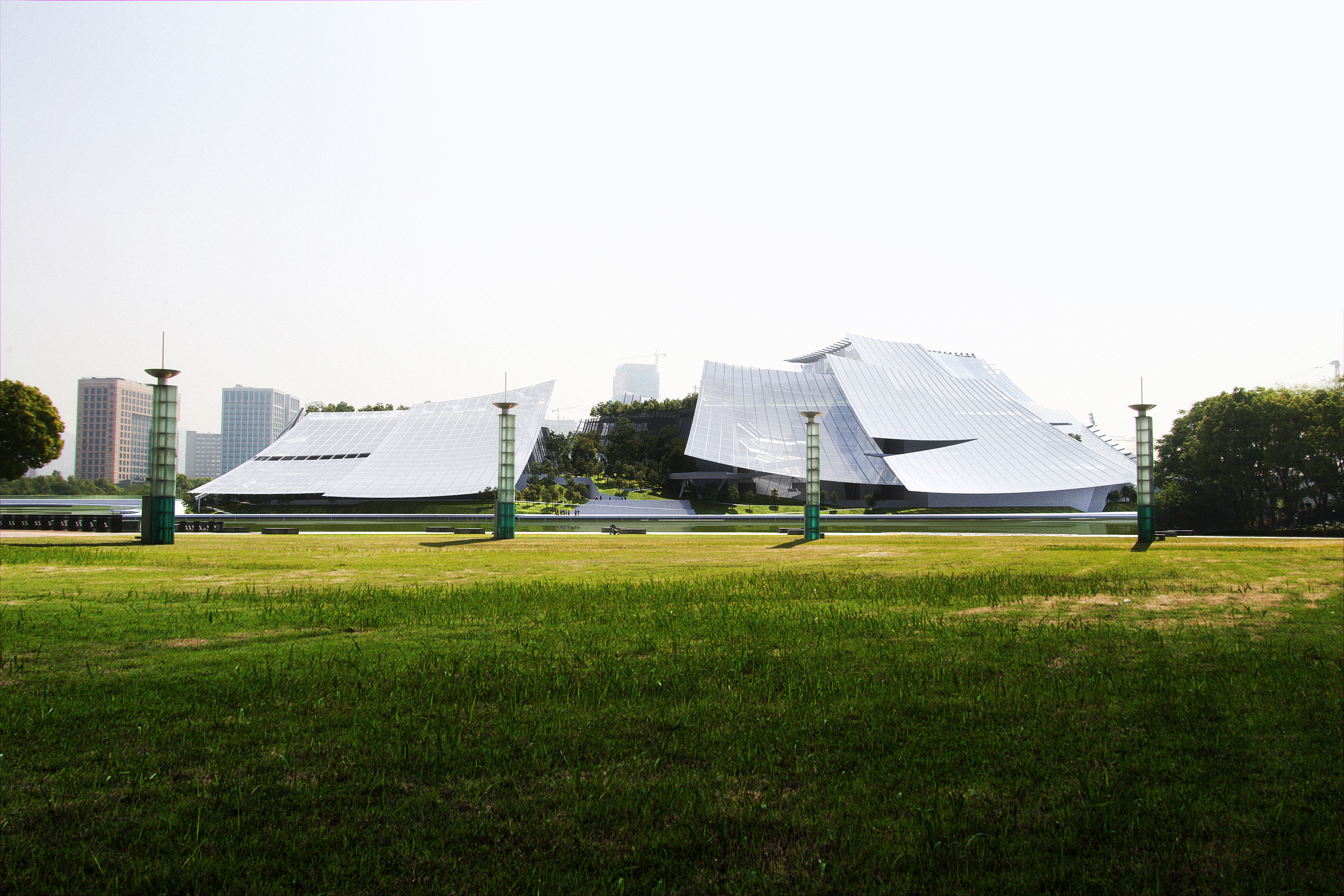 Yiwu Opera — architectural visualization